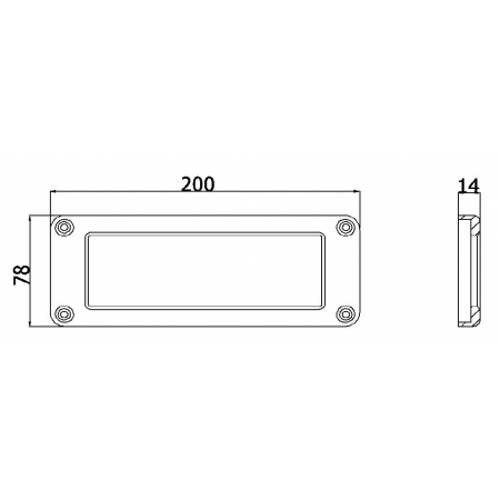 Lampa podwodna do jachtu PUD200  12 / 36 / 60 Watt